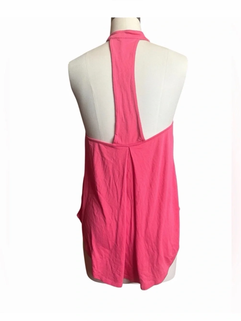 Woman’s Free People Pink  Halter Neck Sleeve Less top